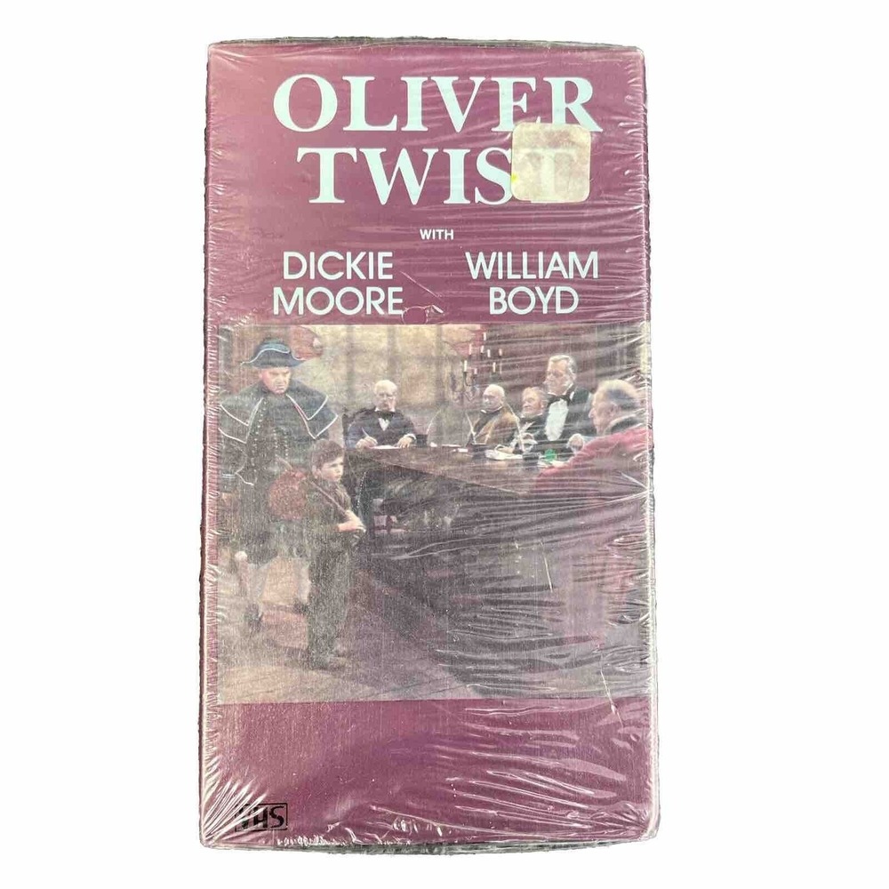 Oliver Twist 1985 VHS Sealed Dickie Moore William Boyd